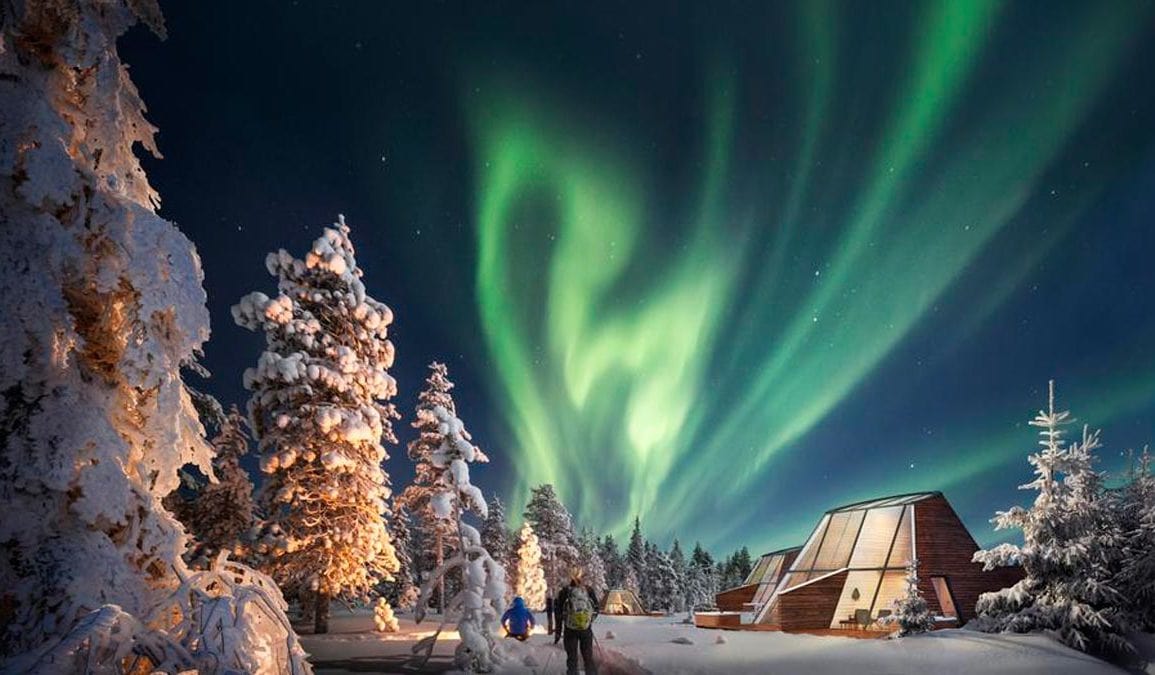 Finlandiya’da Kuzey Işıkları Nereden Görülür?